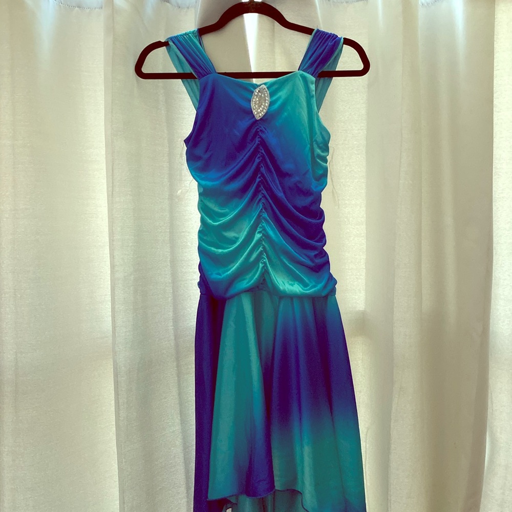 Blue Amy Byer Junior Dress
